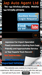 Mobile Screenshot of japautoagent.com